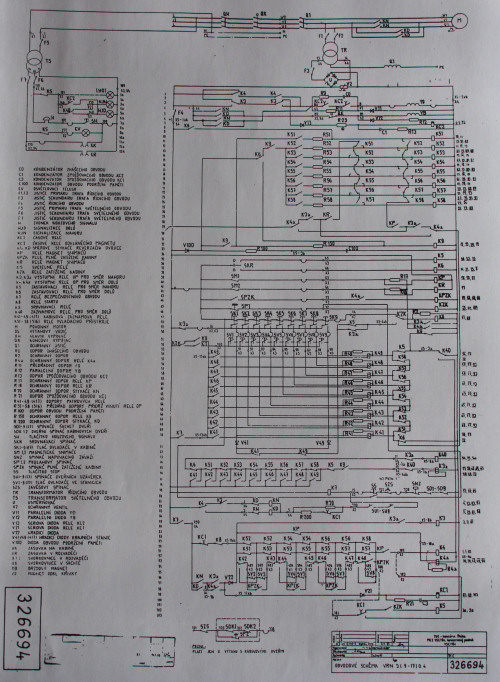 Schema zapojen vtahu